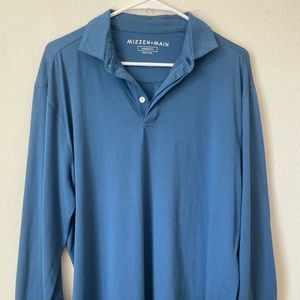Mizzen+Main Long sleeve Polo large trim